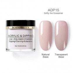 Дипинг и Акрилна Пудра BORN PRETTY 10ml ADP15 softly the gossamer
